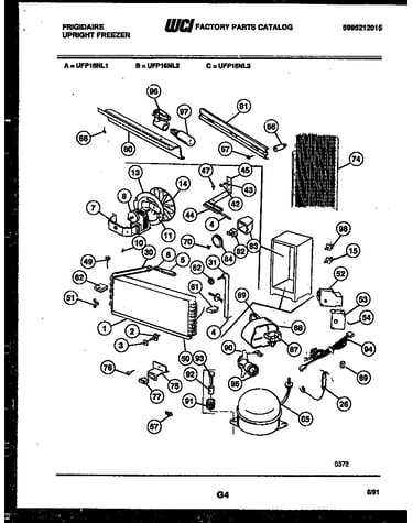 System and automatic defrost parts