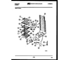 Frigidaire UF16NL1 system and electrical parts diagram