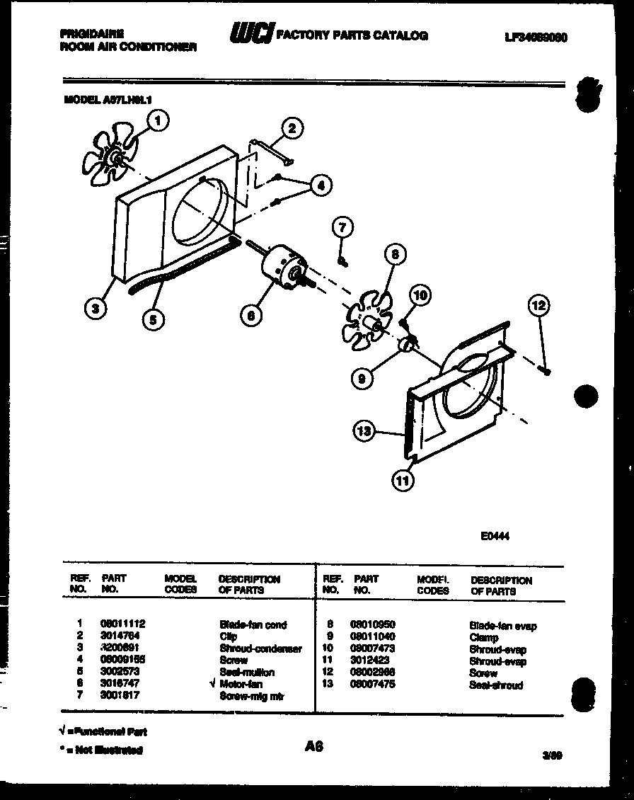 Air handling parts