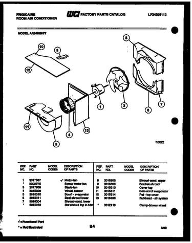Air handling parts