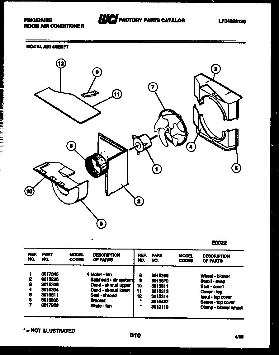 Air handling parts