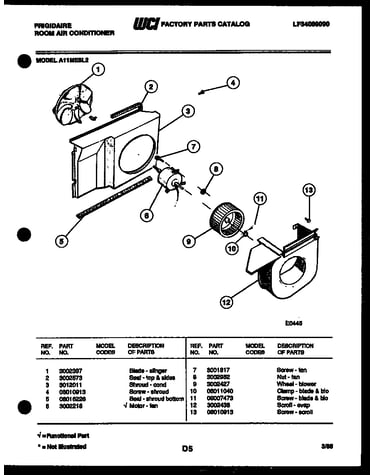 Air handling parts
