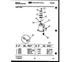 Frigidaire A11ME5L2 compressor parts diagram