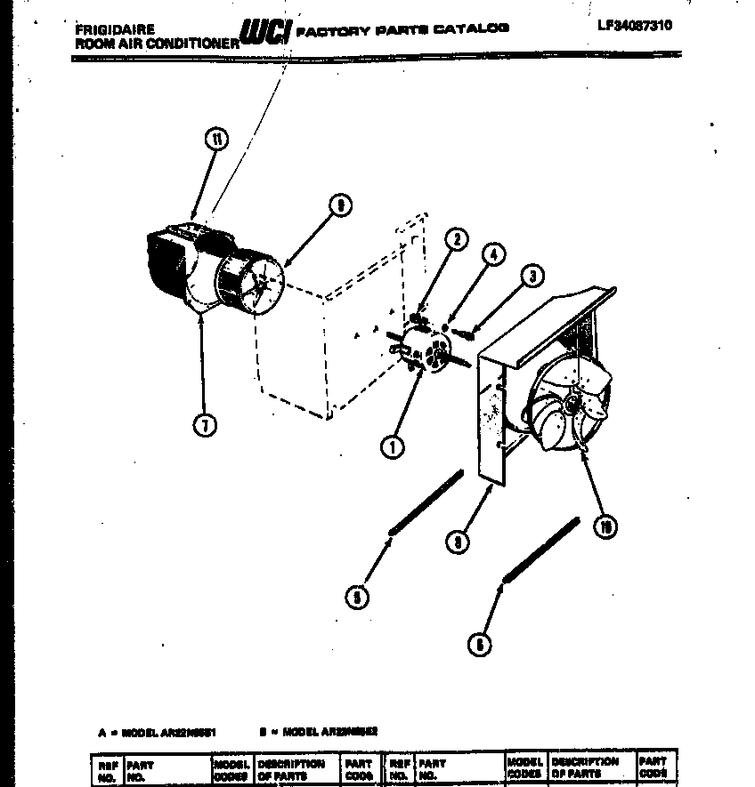 Air handling parts