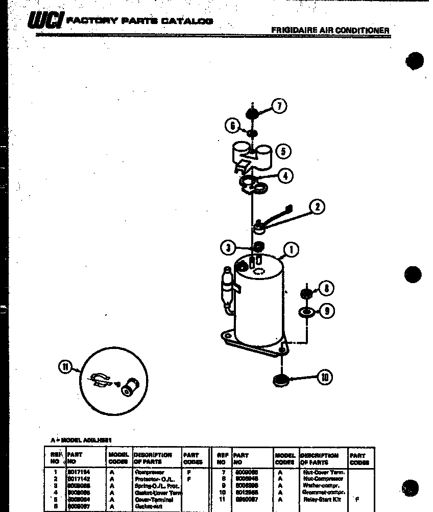 Compressor parts