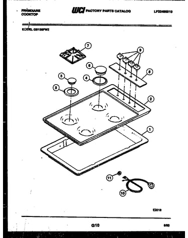 Cooktop parts