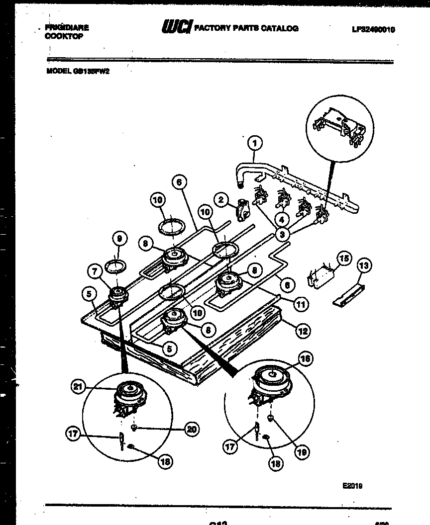 Burner parts
