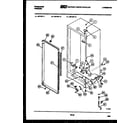 Frigidaire UF13FL2 cabinet parts diagram