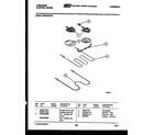 Frigidaire RSE37BAF5 broiler parts diagram