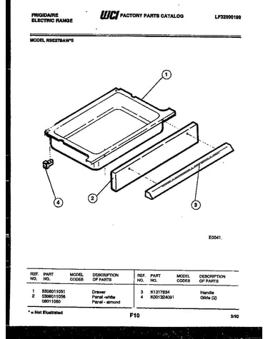 Drawer parts