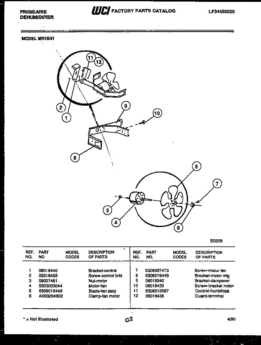 Air control parts