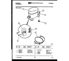 Frigidaire MR15N1 compressor parts diagram