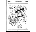 Frigidaire CFE23DL5 chest freezer parts diagram