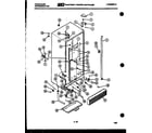 Frigidaire FPE22V3AA1 cabinet parts diagram