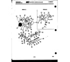 Frigidaire FPE22V3AF2 refrigerator control assembly, damper control assembly and f diagram