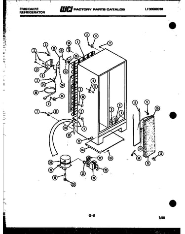 System and automatic defrost parts
