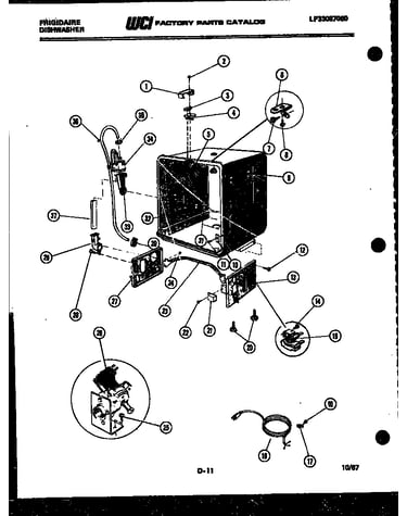 Tub parts