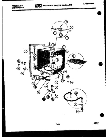 Inner tub parts