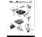 Frigidaire DW5500CFW1 racks and trays diagram