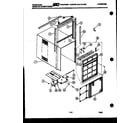 Frigidaire AS08LE5E1 cabinet parts diagram