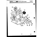 Frigidaire AS08LE5E1 electrical and air handling parts diagram