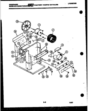 Electrical and air handling parts