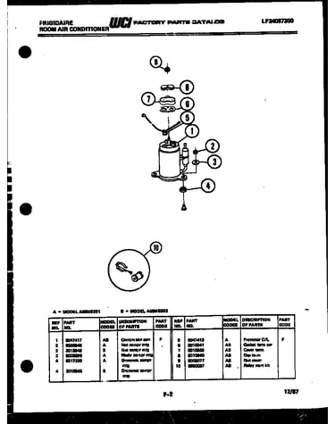 Compressor parts