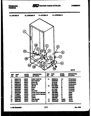 Compressor parts