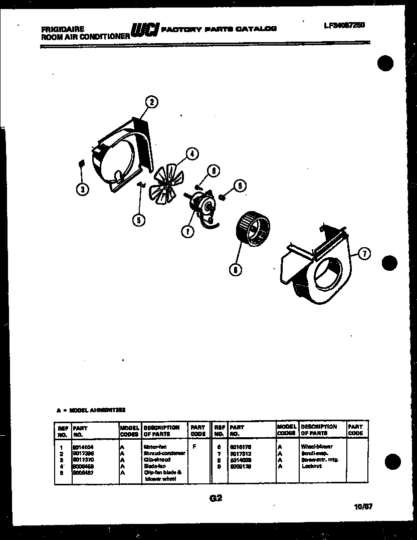 Air handling parts