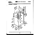 Frigidaire FPCI18TIEW0 cabinet parts diagram