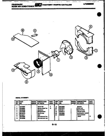 Air handling parts