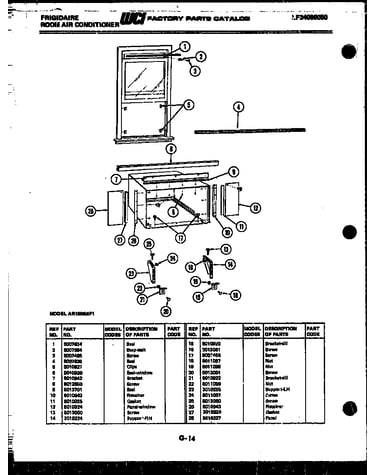Window mounting parts