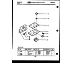 Frigidaire RBD139D0 control panel diagram