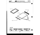 Frigidaire RBD139D0 griddle and cover parts diagram