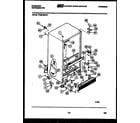 Frigidaire FPES19BDL1 cabinet parts diagram