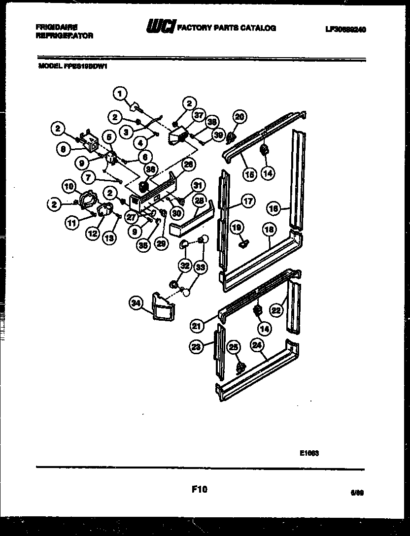 Damper control parts