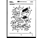 Frigidaire FPES19BDH1 system and automatic defrost parts diagram