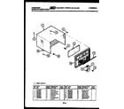 Frigidaire A11ME5F1 cabinet parts diagram