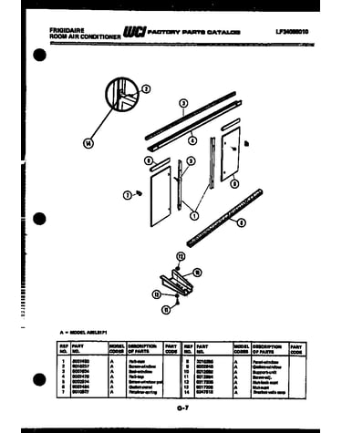 Window mounting parts