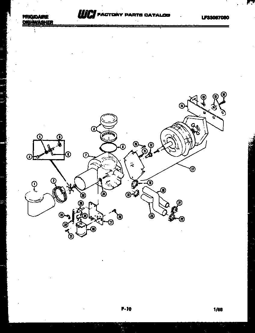 MOTOR PUMP PARTS