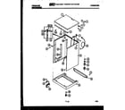 Frigidaire DW3350DW3 cabinet parts diagram