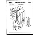 Frigidaire FPE24VAA2 system and automatic defrost parts diagram