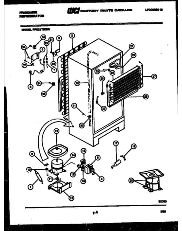 System and automatic defrost parts