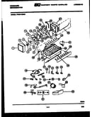 Ice maker and installation parts