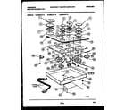 Frigidaire RBS137L4 cooktop parts diagram