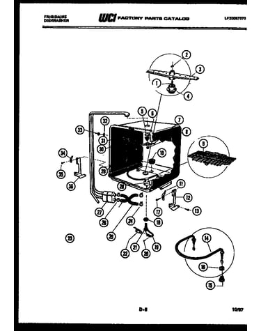 Inner tub parts