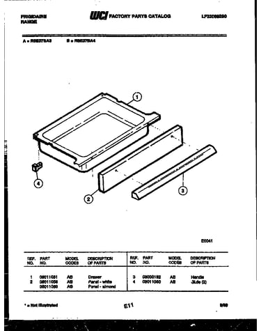 Drawer parts