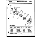 Frigidaire AHW12NT5F1 air handling parts diagram