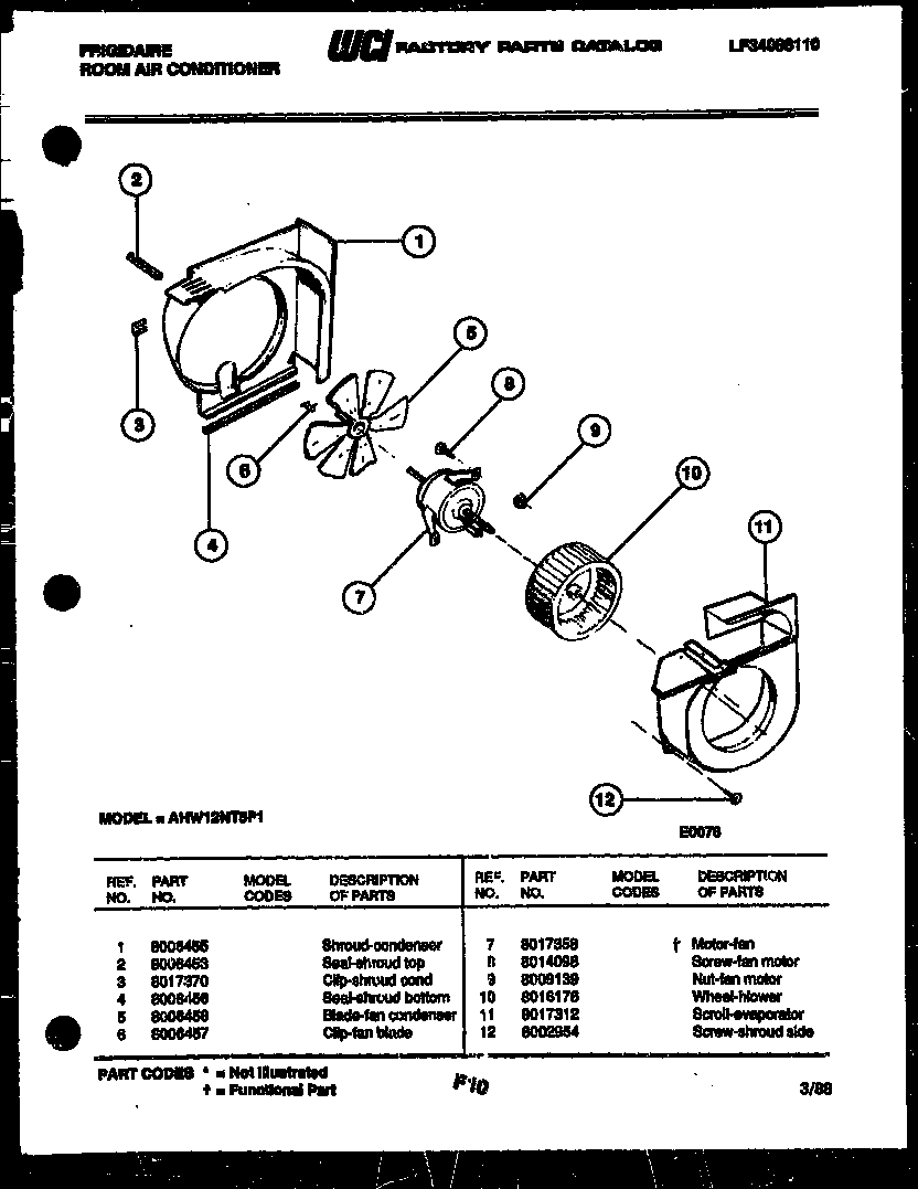 Air handling parts