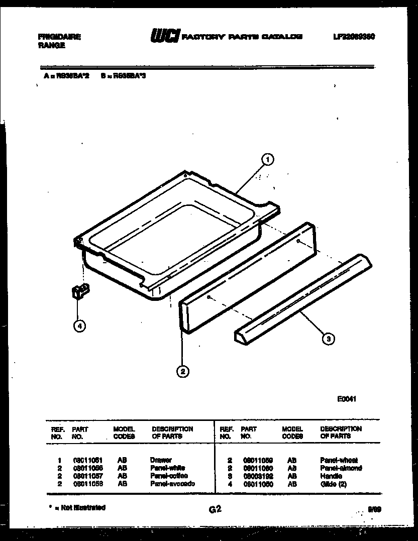 DRAWER PARTS